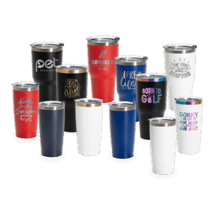Personalized Laser Engraved Tumbler group view